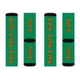 Triple B Socks - Green/Orange