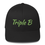 Triple B (front) 2 Inch Club (back) Stretch Cap