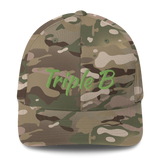 Triple B (front) 2 Inch Club (back) Stretch Cap