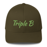 Triple B (front) 2 Inch Club (back) Stretch Cap