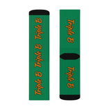 Triple B Socks - Green/Orange
