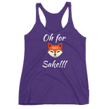 Fox Sake Racerback Tank Top