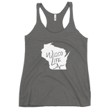 WiscoLife State Racerback Tank Top