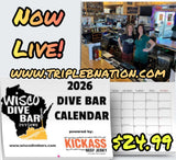 Wisco Dive Bar 2026 Calendar