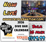 Wisco Dive Bar 2026 Calendar (BULK ORDER of 10)