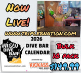 Wisco Dive Bar 2026 Calendar (BULK ORDER of 10)