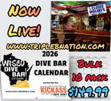 Wisco Dive Bar 2026 Calendar (BULK ORDER of 10)