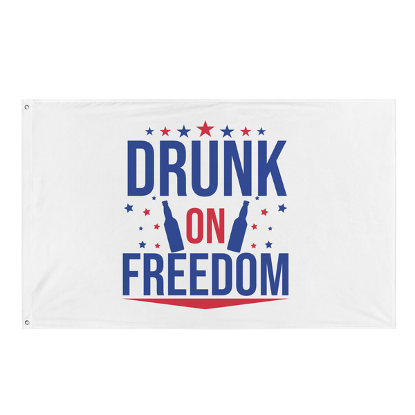 Drunk on Freedom Flag