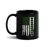 St. Patrick's Day Black Glossy Mug