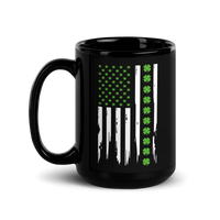 St. Patrick's Day Black Glossy Mug