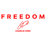 FREEDOM decal 10”x4”
