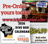Wisco Dive Bar 2026 Calendar PRE-ORDER