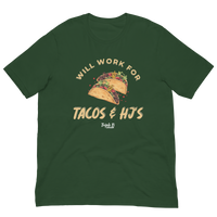 Tacos and HJ's Shirt