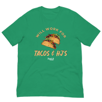 Tacos and HJ's Shirt