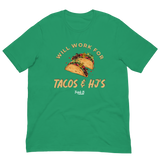 Tacos and HJ's Shirt