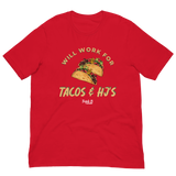 Tacos and HJ's Shirt