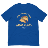 Tacos and HJ's Shirt