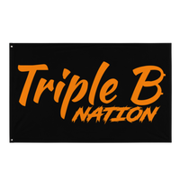 Triple B Nation Flag - Orange/Black