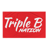 Triple B Nation Flag - White/Red