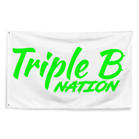 Triple B Nation Flag - Green/White