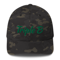 Triple B Stretchfit Hat - White/Green