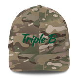 Triple B Stretchfit Hat - White/Green