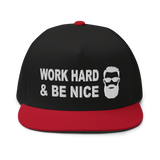 El Jefe's Work Hard & Be Nice Flat Bill Cap