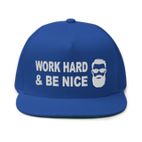 El Jefe's Work Hard & Be Nice Flat Bill Cap