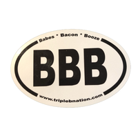 BBB Oval Sticker