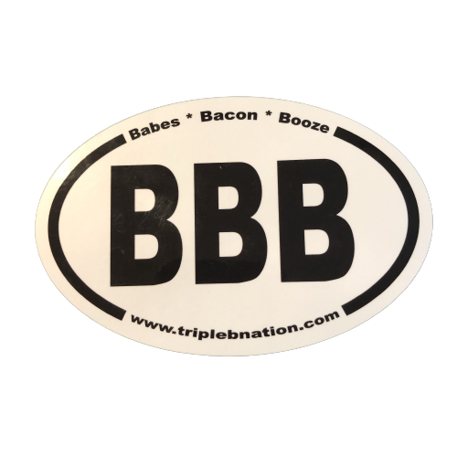 BBB Oval Sticker