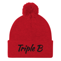 Triple B Pom-Pom Beanie