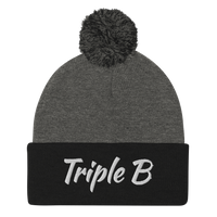 Triple B Pom-Pom Beanie