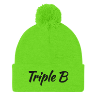 Triple B Pom-Pom Beanie