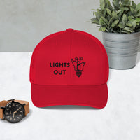 Lights Out Trucker Hat