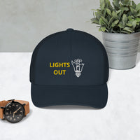 Lights Out Trucker Hat