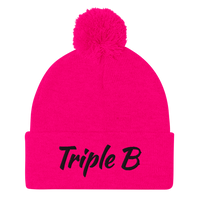 Triple B Pom-Pom Beanie