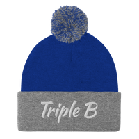 Triple B Pom-Pom Beanie