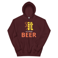 F It - Let's Drink Beer Hoodie