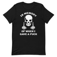 In Memory T-Shirt (printed on front)