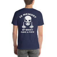 In Memory T-Shirt (printed on back)