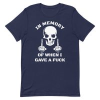 In Memory T-Shirt (printed on front)