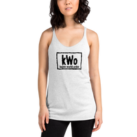 kajun World order Women's Racerback Tank