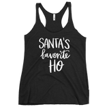Santa's Favorite Ho Racerback Tank
